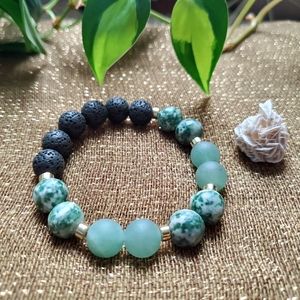 New Beginnings Gemstone Diffuser Bracelet